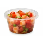 Round Plastic Box 280 Crystal For Export In Iran