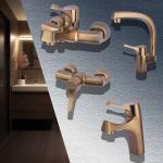 Aryana Faucets Set Mechanical Kiyan Model Olive Color in Low Price