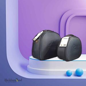 Makeup Bag Dual Cosmetic Bag Cosmetic Case Brush Storage Organizer Black Color