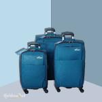 Luggage 3 Piece Set Softside with Spinner Wheels for Sale