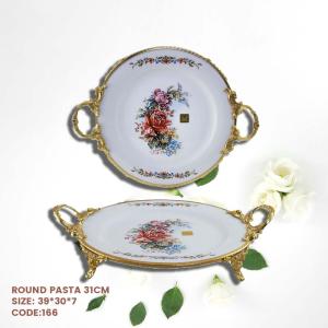 Round Plate For Pasta Available In Any Size