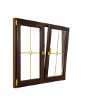 UPVC Double Sash Tilt & Turn Window – Export from Iran | Durable & Energy-Efficient