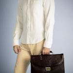 Brown Leather Briefcase for Professionals – Durable, Stylish & Spacious