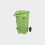 Plastic Garbage Bin 100 Liter With Wheel And Pedal For Export in IRAN