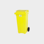 Plastic Garbage Waste Bin wheels Pedal 120 Liter In Wholesale At Cooperation Price