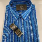 Men's Dress Shirt Striped Shirt