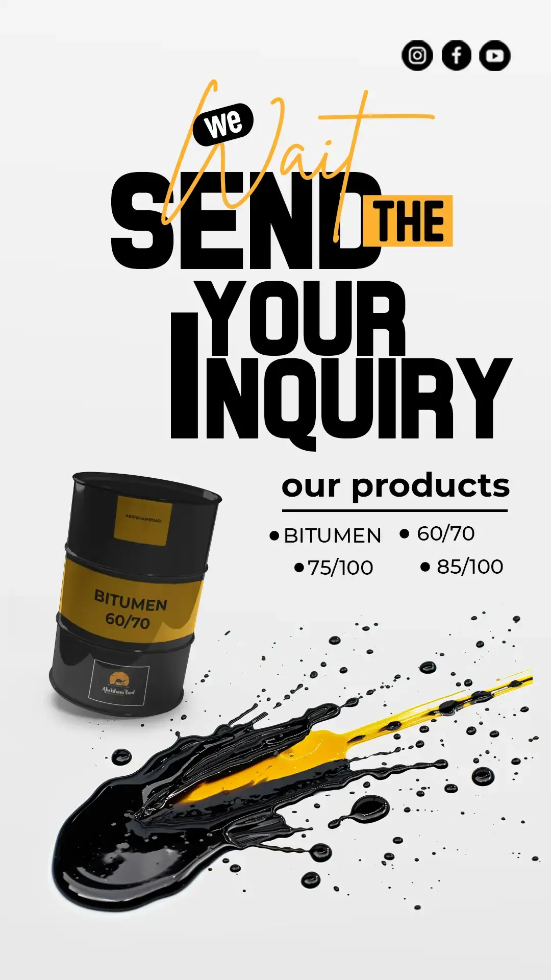 bitumen supplier inquiry 