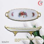 Fish Plate Oval Fantasy For Export