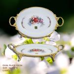 Oval Plates available In Any Size For Export