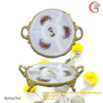 Round Plate Large, Stand Four Pieces, Global King Wholesale Product Supplier