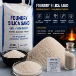 Foundry Silica Sand Manufacturer & Exporter | High Purity SiO₂