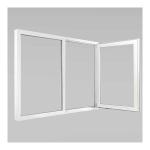 Affordable Single-Mode Double-Glazed Windows for Export | High-Quality & Durable PVC Frames