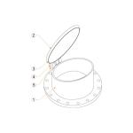Flap Valve (دریچه تخلیه) DN 50-2000 mm, PN 6-40 Bar