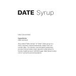 Premium Date Syrup Wholesale | Natural, Nutrient-Rich & Bulk Export