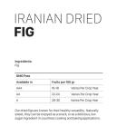 Premium Iranian Dried Figs Bulk Export – Affordable High-Quality