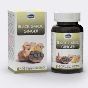 Black Garlic & Ginger Tablets Wholesale – 120 Pieces