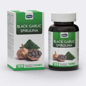 Black Garlic Spirulina Tablets – Wholesale Supply
